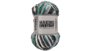 67 BLANKETS VIVA PRINT- COLOUR VP15- PEPPERMINT CRISP